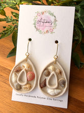 Load image into Gallery viewer, Genuine Seashell Teardrops

