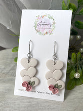 Load image into Gallery viewer, Stacked Hearts &amp; Roses
