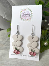Load image into Gallery viewer, Stacked Hearts &amp; Roses

