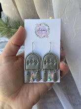 Load image into Gallery viewer, Silver Glitter Joy Hooks
