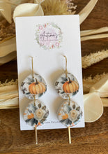 Load image into Gallery viewer, Pastel Floral Pumpkin Hooks
